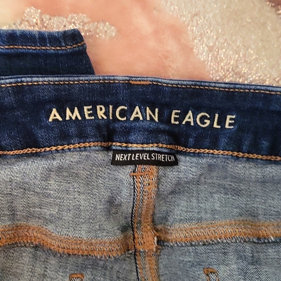 American Eagle Next Level Curvy Jegging High Waisted Jeans size 16 Short - Picture 3 of 6